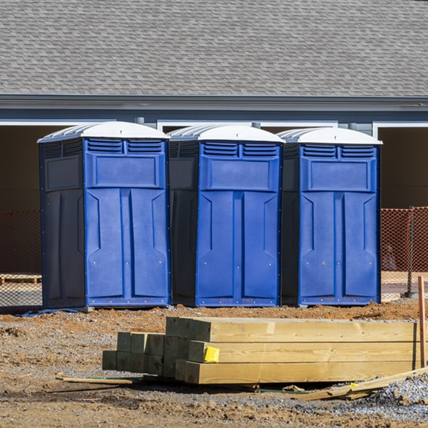 do you offer hand sanitizer dispensers inside the porta potties in Lowellville Ohio